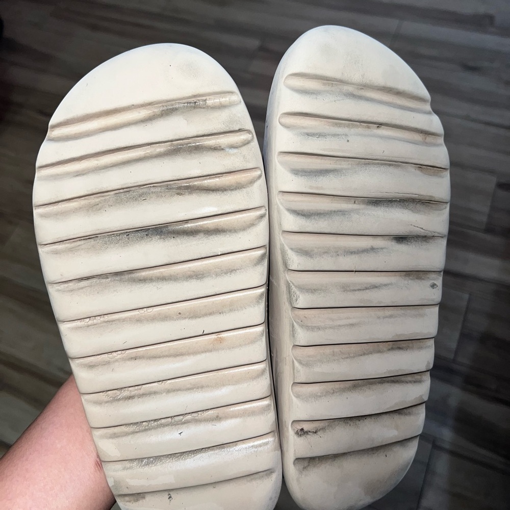 Beige Slide Sandals - Picture 5 of 5